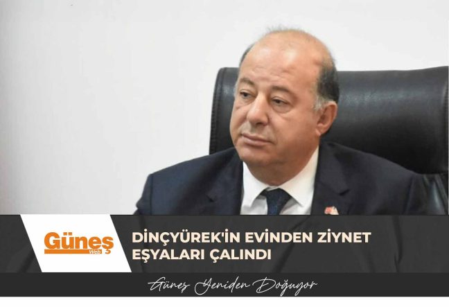 Sağlık Bakanı Hakan Dinçyürek’in evinden ziynet eşyaları çalındı
