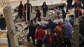 Gazze’de şiddetli yağış nedeniyle hasarlı yapılar çöktü, 3 Filistinli daha hayatını kaybetti