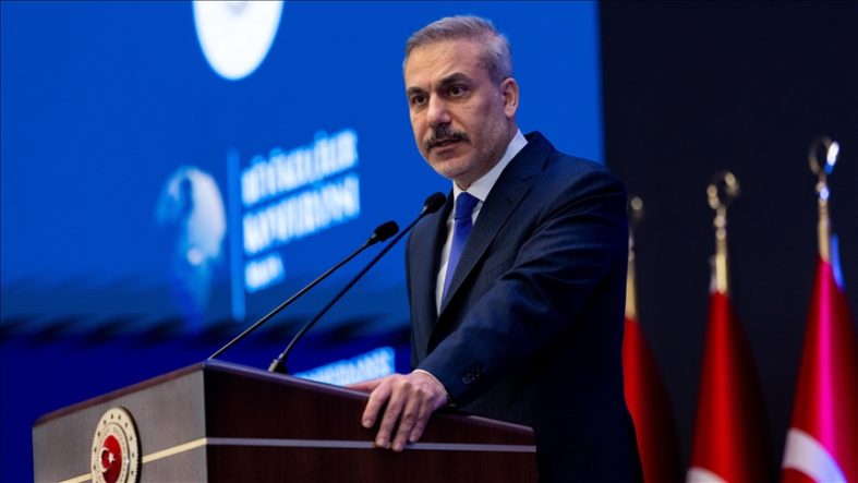 Fidan: Barışı, istikrarı ve refahı diplomatik araçlarımızla inşa etmek zorundayız