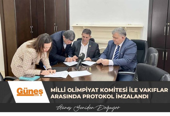 Milli Olimpiyat Komitesi ile Vakıflar İdaresi arasında “Sportmenlik Protokolü” imzalandı