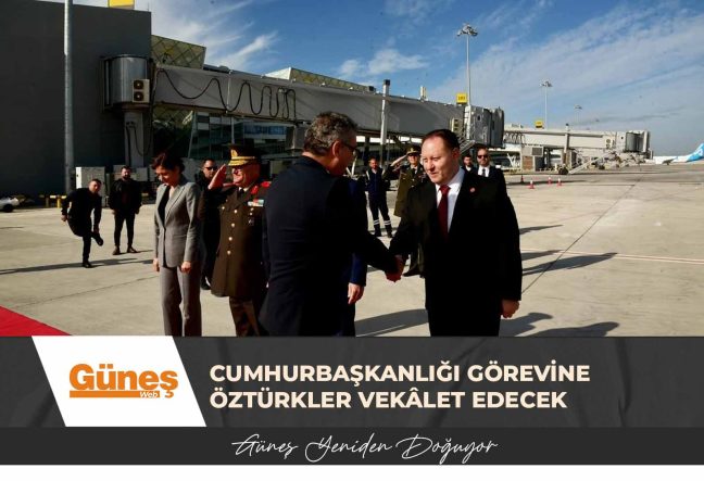 Erhürman’ın New York ziyareti nedeniyle Cumhurbaşkanlığı görevine Öztürkler vekâlet edecek