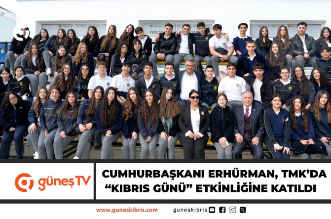 Cumhurbaşkanı Erhürman, TMK’da “Kıbrıs Günü” etkinliğine katıldı