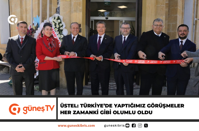 ÜSTEL: TÜRKİYE’DE YAPTIĞIMIZ GÖRÜŞMELER HER ZAMANKİ GİBİ OLUMLU OLDU