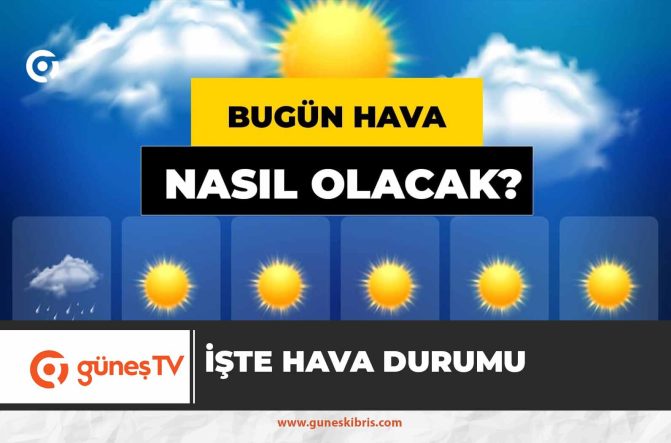 Bugün Sağanak Yağış Bekleniyor