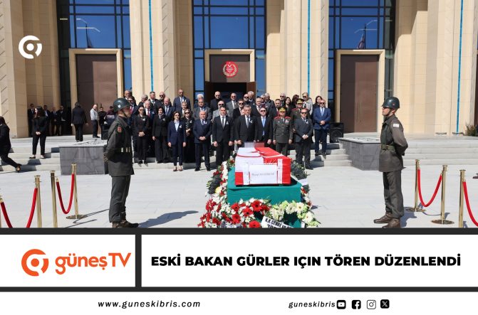 Eski Bakan Gürler için tören düzenlendi