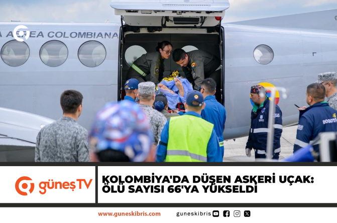 Kolombiya’da düşen askeri uçak: Ölü sayısı 66’ya yükseldi