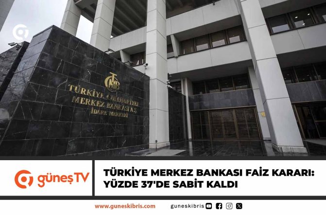 Türkiye Merkez Bankası faiz kararını açıkladı: Yüzde 37’de sabit kaldı