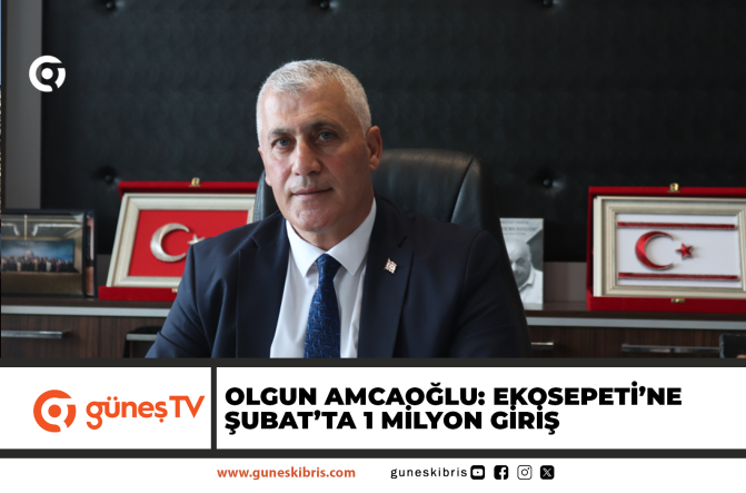 OLGUN AMCAOĞLU: EKOSEPETİ’NE ŞUBAT’TA 1 MİLYON GİRİŞ