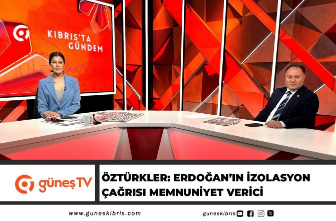 ÖZTÜRKLER: ERDOĞAN’IN İZOLASYONLARIN SONA ERMESİ GEREKTİĞİ VURGUSUNU MEMNUNİYETLE KARŞILIYORUZ