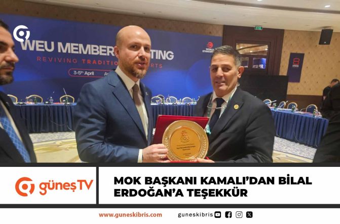 MOK Başkanı Kamalı’dan Bilal Erdoğan’a teşekkür