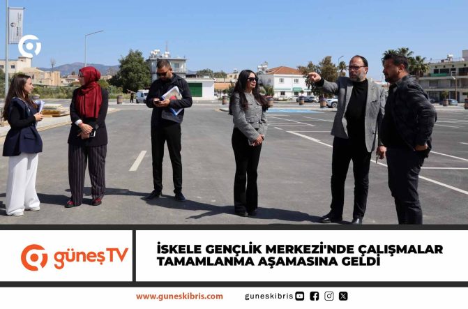 İskele Gençlik Merkezi’nde çalışmalar tamamlanma aşamasına geldi