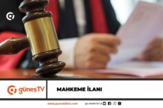 MAHKEME İLANI
