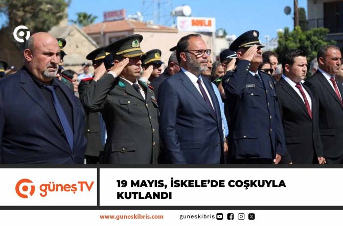 19 Mayıs, İskele’de Coşkuyla Kutlandı