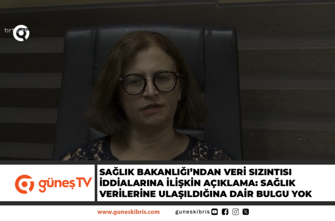 SAĞLIK BAKANLIĞI’NDAN VERİ SIZINTISI İDDİALARINA İLİŞKİN AÇIKLAMA: SAĞLIK VERİLERİNE ULAŞILDIĞINA DAİR BULGU YOK