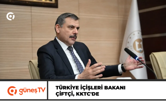 Türkiye İçişleri Bakanı Mustafa Çiftçi, KKTC’de