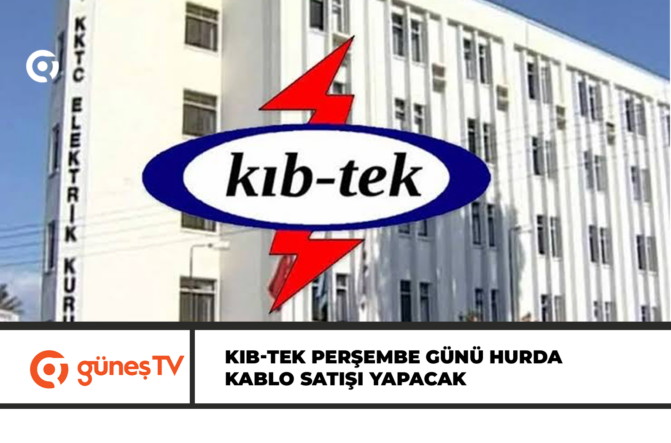Kıb-Tek Perşembe günü hurda kablo satışı yapacak