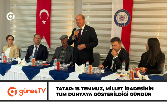 5. Cumhurbaşkanı Tatar, Niğde’de 15 Temmuz Demokrasi ve Milli Birlik Günü etkinliklerine katıldı