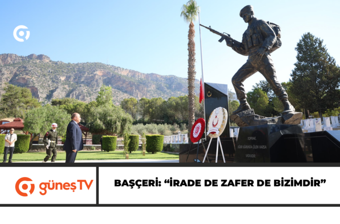 Boğaz Şehitliği’nde 15 Temmuz töreni.. Başçeri: “İrade de zafer de bizimdir”