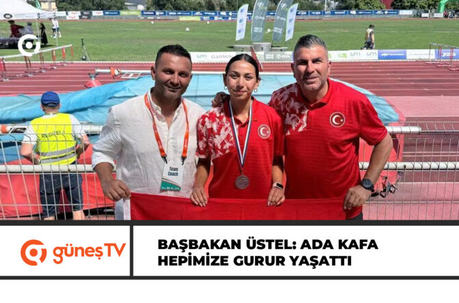 Başbakan Üstel’den Balkan ikincisi Ada Kafa’ya tebrik