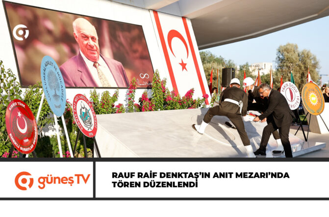 Rauf Raif Denktaş’ın Anıt Mezarı’nda tören düzenlendi