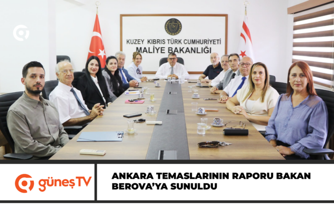 Muhasebe ve Denetim alanında Ankara’da gerçekleştirilen temasların raporu Maliye Bakanı Berova’ya sunuldu