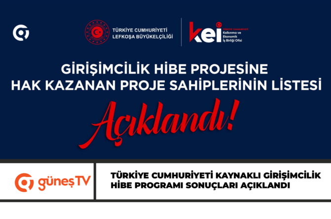 TÜRKİYE CUMHURİYETİ KAYNAKLI GİRİŞİMCİLİK HİBE PROGRAMI SONUÇLARI AÇIKLANDI
