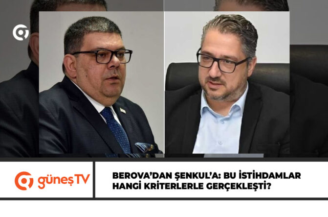 Berova’dan Şenkul’a: “Milletvekilliği düşünüyorsanız henüz geç değil”