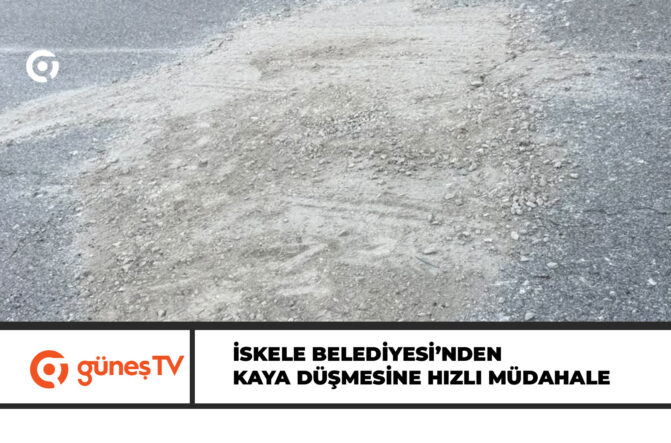İskele Belediyesi, vakit kaybetmeden müdahale etti